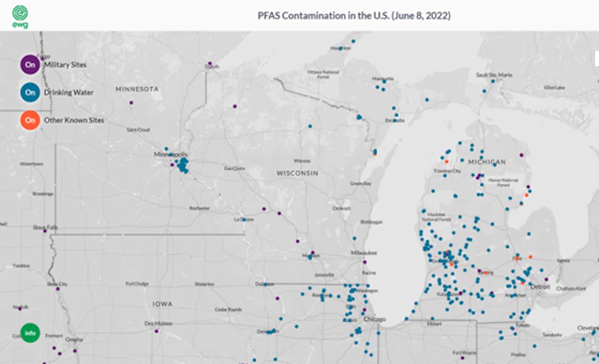 Contamination levels of PFAS in Wisconsin have prompted state leaders to revise surface water standards